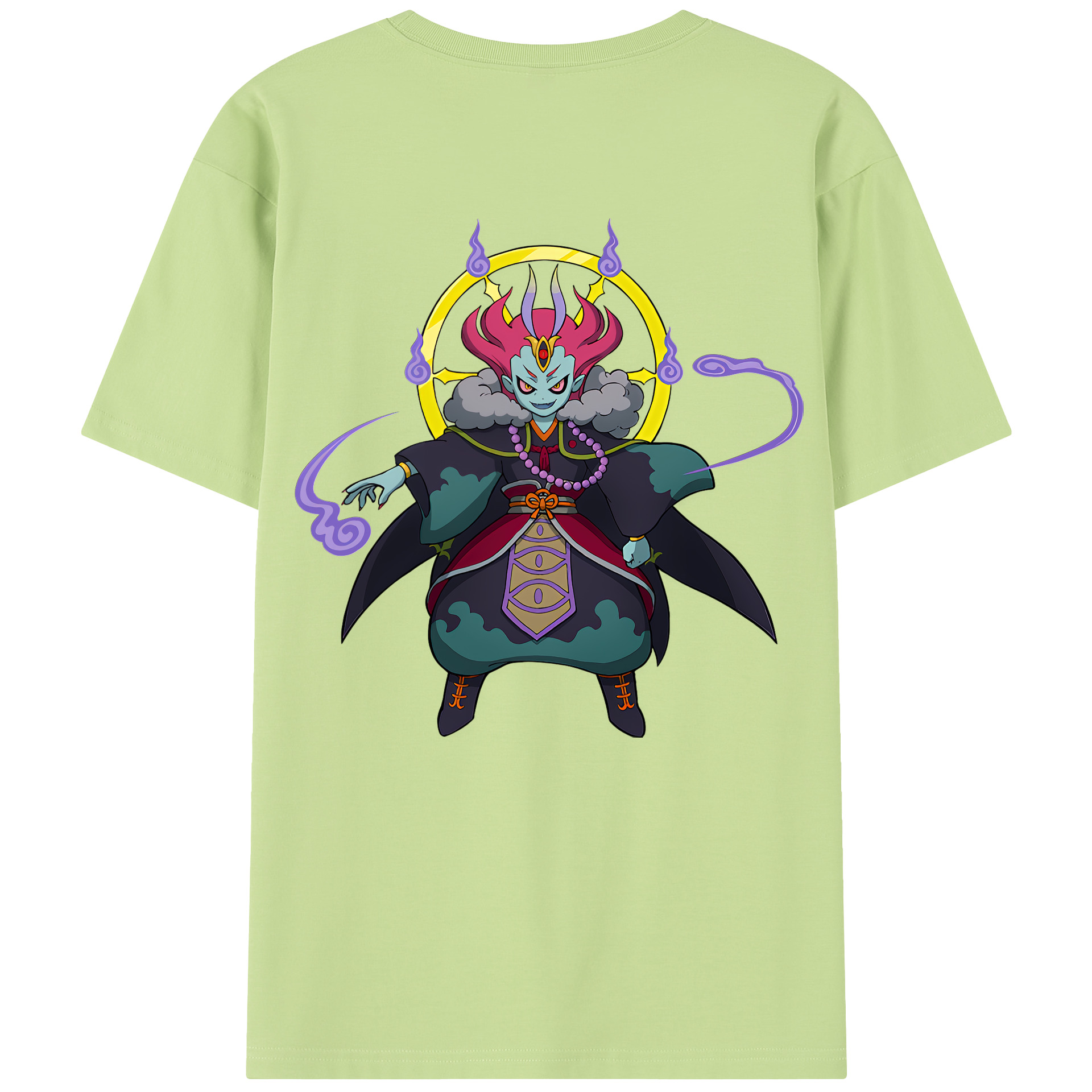 （画像用） 妖怪ウォッチ Yo-kai Watch 綿100％半袖Tシャツ（背面プリント）